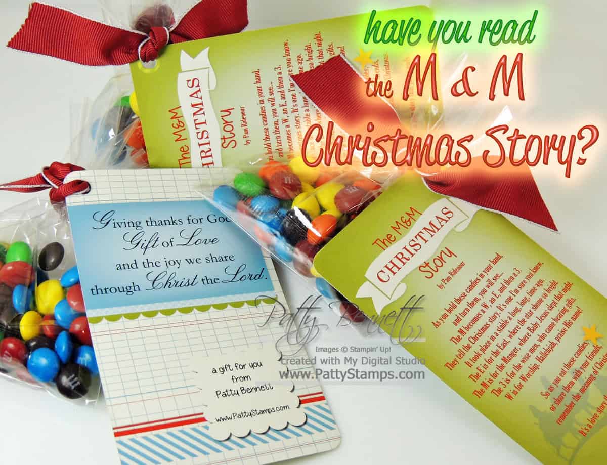 M and M Christmas Story gifts for my Luv 2 Stamp Group Patty Stamps