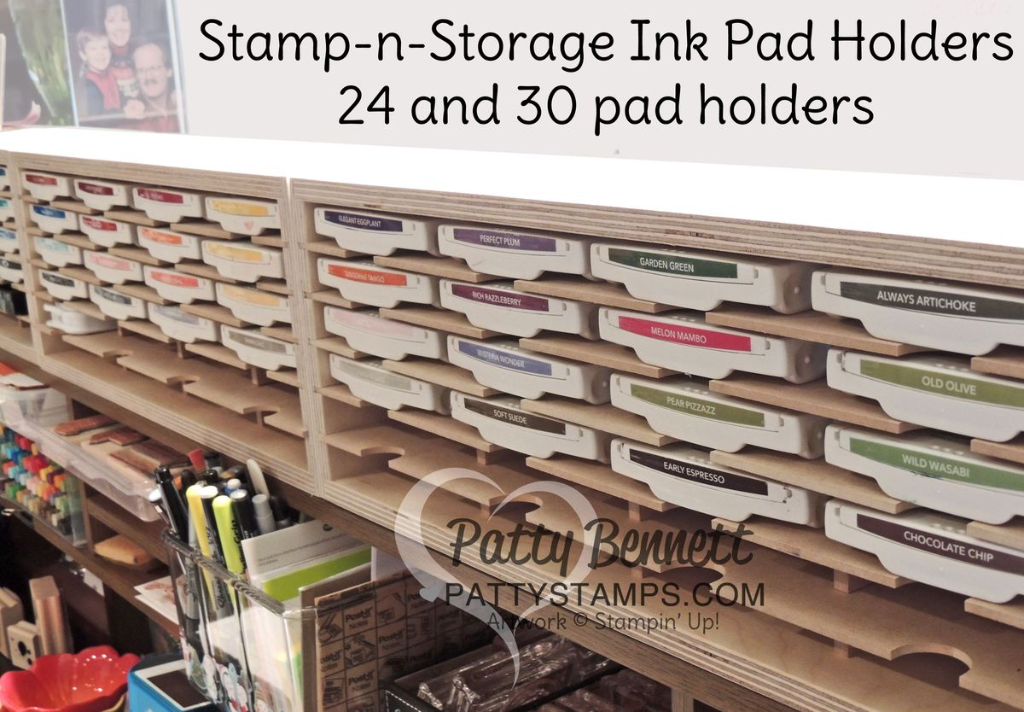 My New StampnStorage Ink Pad Holders! Patty Stamps