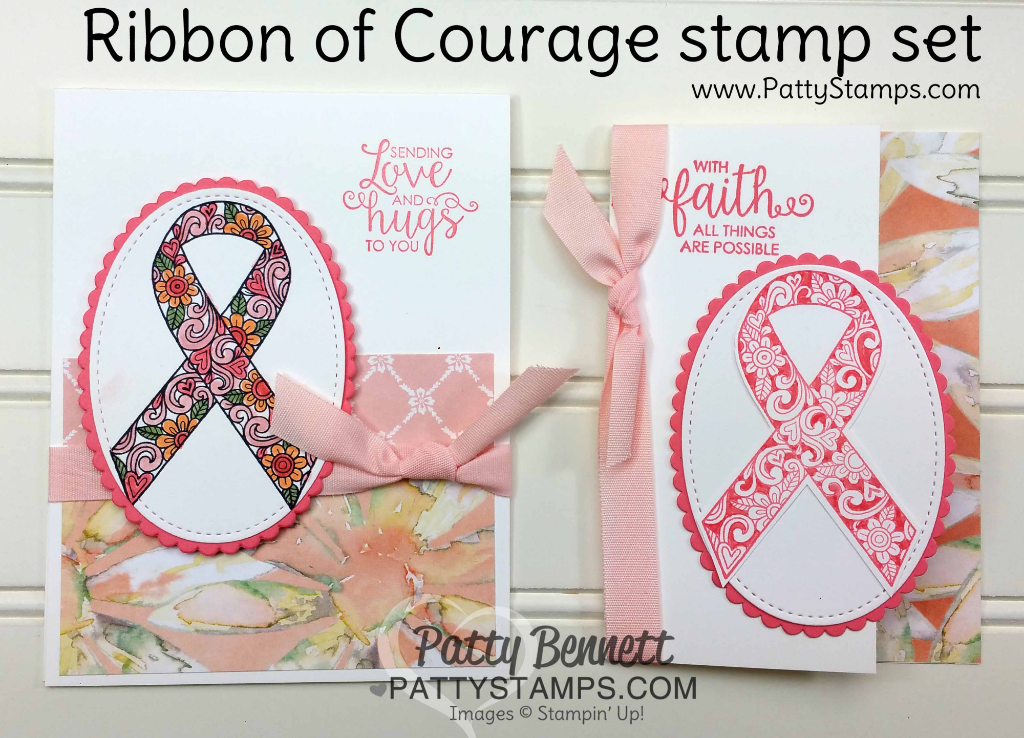 New Stampin' Up! Catalogs & Ribbon of Courage Special Offer from Patty
