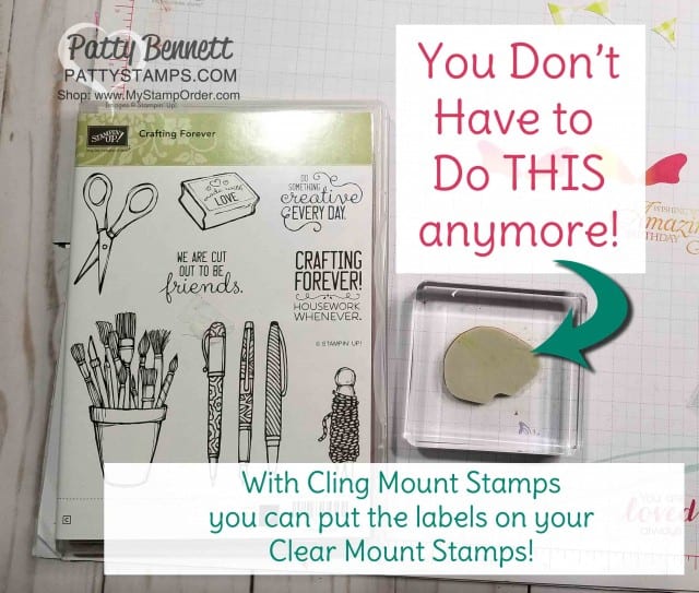 Tips for Using New Cling Mount Stamps Patty Stamps