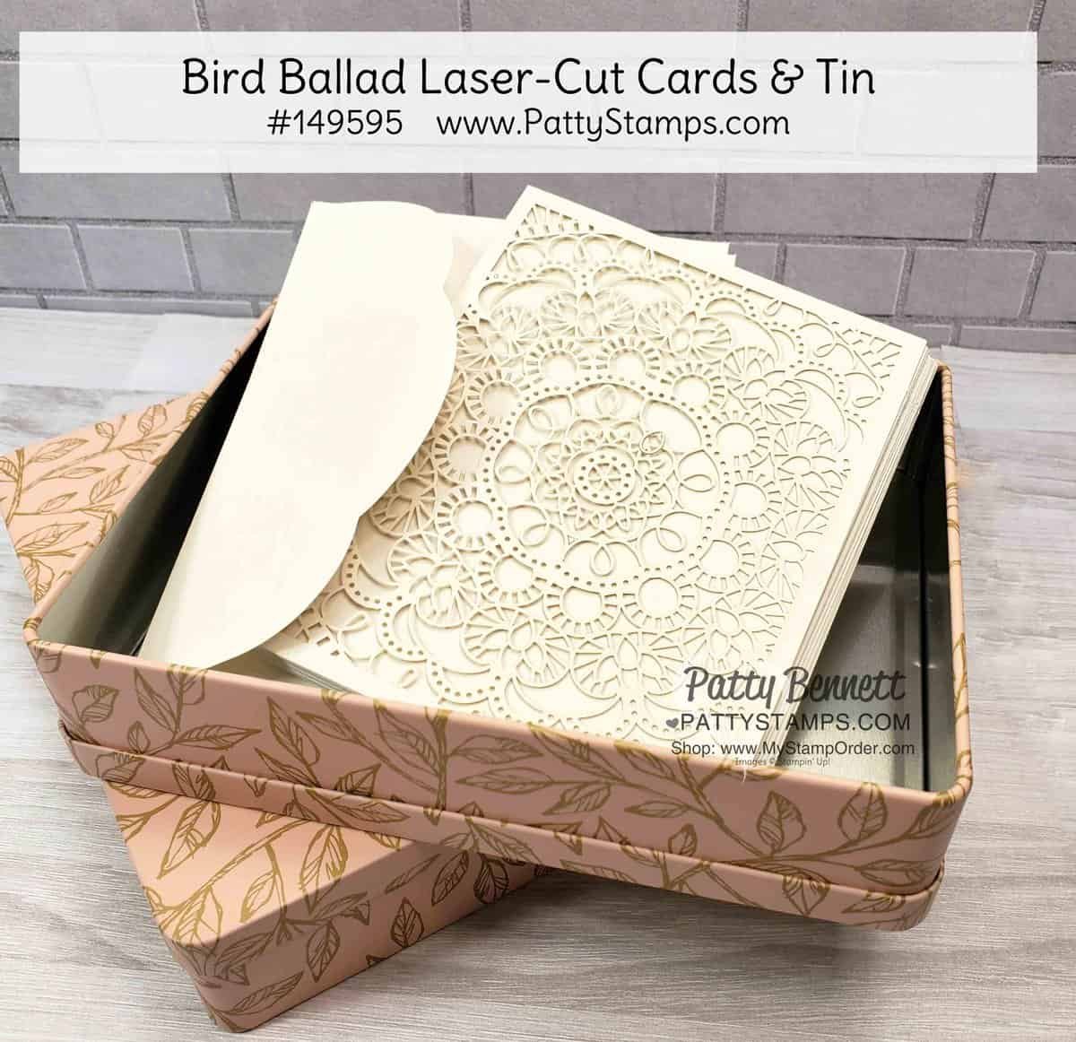 How To Brayer On Bird Ballad Laser Cut Cards Patty Stamps