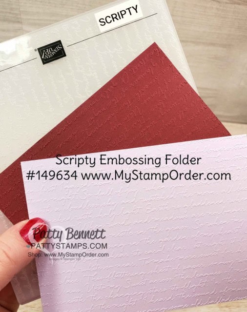 How to use the New 3D Embossing Folders and Plate Patty Stamps